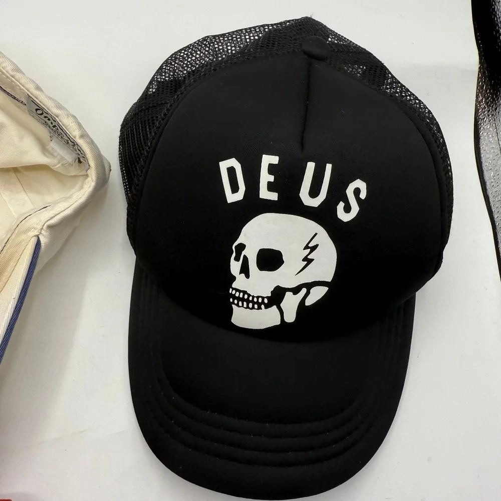Lot‎ of 3 Mens Baseball Caps Trucker Hat Golf Hat BPC Petroleum Deus Ex Machina - Picture 4 of 10